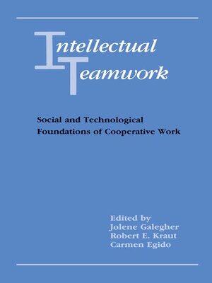 cover image of Intellectual Teamwork